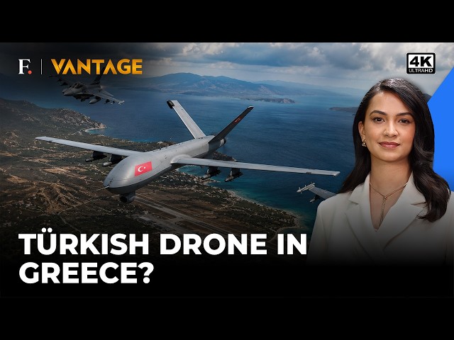 Greece Scrambles F-16s After Turkish Drone Enters Airspace Near Airport | Vantage on Firstpost | 4K