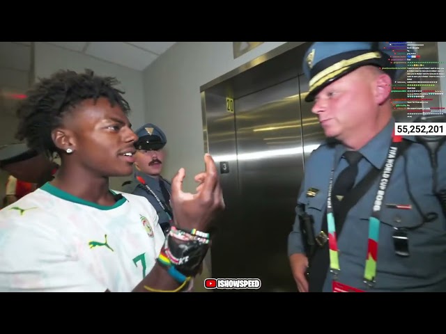 “Green Apples” is Speed’s code word for his cameraman to end the stream