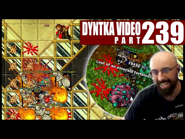 Jak zarobiliśmy 100 baniek w 10 minut | Tibia - Dyntka Video odc. 239