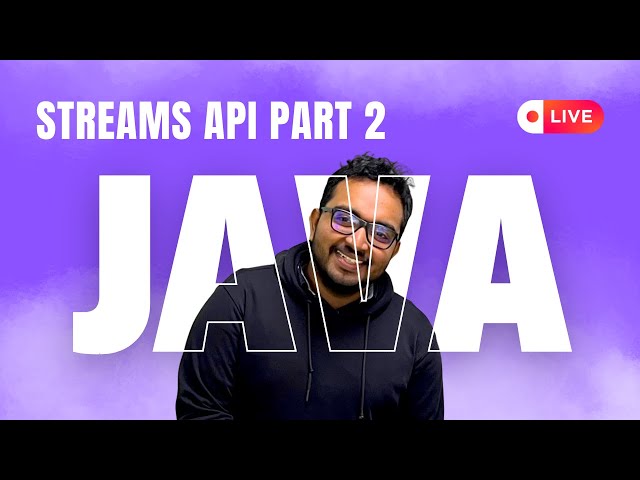 Java Streams API Level 1 (Part 2 / 2) | Learn with me