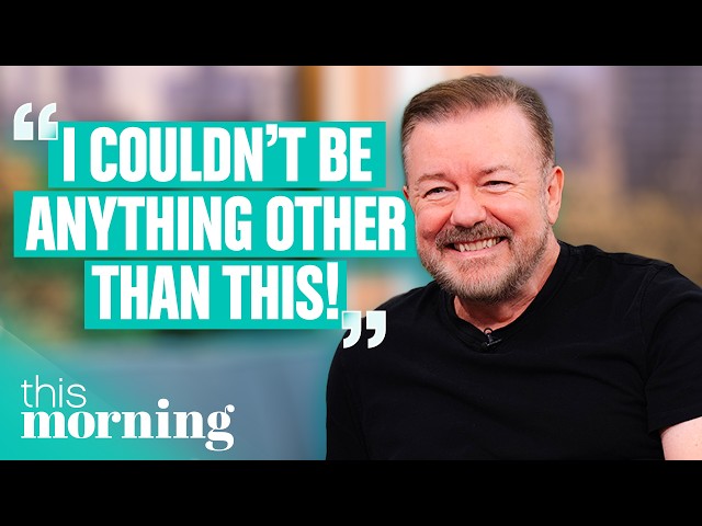 Ricky Gervais on Loving Cats, Hating People & Staying Grounded | This Morning