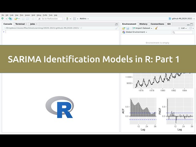 SARIMA Identification Models in R: Part 1