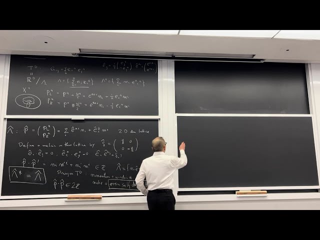 Introduction to String Theory, Lecture 11
