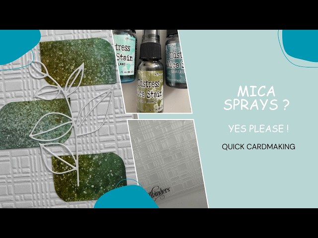 Mica Sprays? Yes Please !!