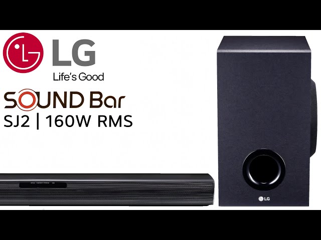 Review LG SJ2 - Barra de Sonido Bluetooth 160W RMS