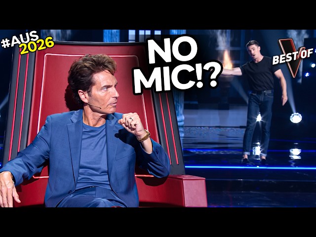 He Sang Opera With No Microphone and Made The Voice History | The Voice Australia 2026