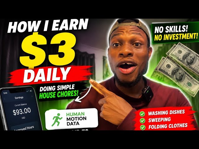 How I MADE $3 DAILY FROM HUMAN MOTION DATA (FULL SURVEY TASK EXPLAINED)
