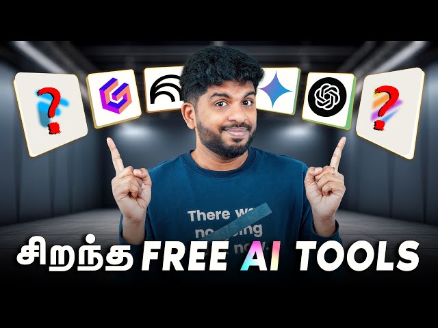 Free Top 8 AI Tools in Tamil 2025 🆓✨🛠️