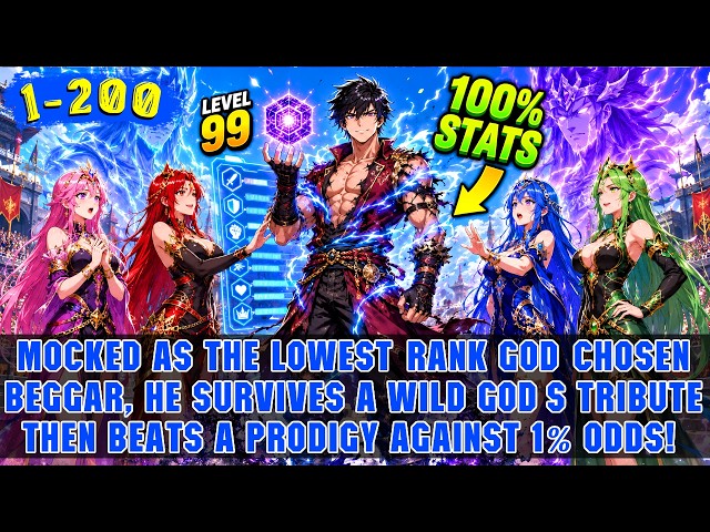 🔥Mocked as a Beggar, He 100% Fuses a Monster's Power After Killing It and Starts Challenging Gods!