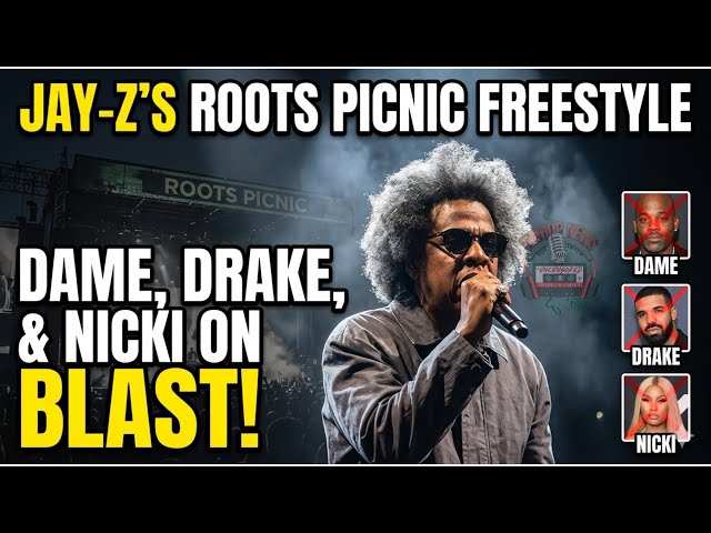 Jay-Z DESTROYS Drake, Dame Dame ,Nicki Minaj & Jaguar wright  at the roots picnic 