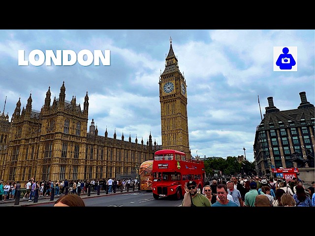 Central London Summer Walk 🇬🇧 Westminster Cathedral, BIG BEN to West End | London Walking Tour