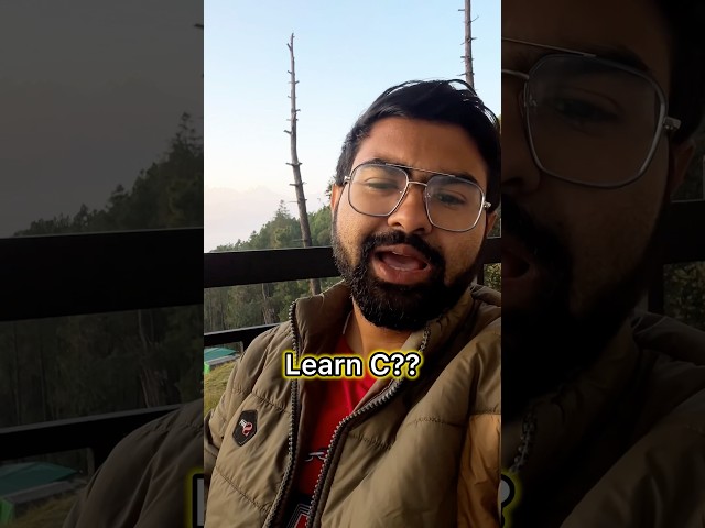 C programming is never old — it’s GOLD! 🪙 যদি তুমি C ভালো করে শেখো,তাহলে তুমি জানবে