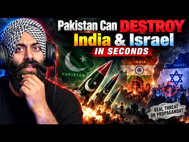 Indian Reaction:Pak Can Destroy India & Israel in Sec | Ind Media Reacts to Hamid Mir’sShockingClaim