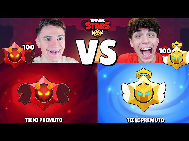 ANGELI VS DEMONI! 100x STARR DROP BATTLE su BRAWL STARS! Mate vs MaxRandom!👼😈