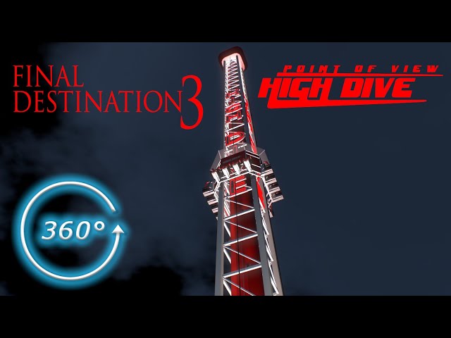 360 VIDEO | VR | Final Destination 3 High Dive POV - McKinley Park - 4K | 60fps | 3D