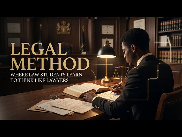 LEGAL METHOD Explained: Your First Step to Thinking Like a Lawyer