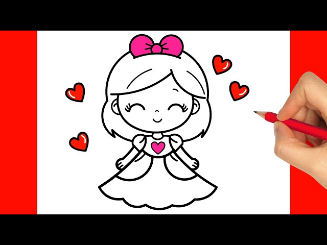 HOW TO DRAW A GIRL EASY