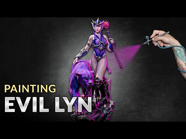 Painting Evil-Lyn & Panthor: He-Man & Masters of the Universe Villain