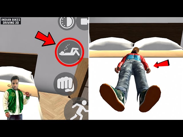 😴 SLEEPING MODE CHEAT CODE IN INDIAN BIKE DRIVING 3D NEW UPDATE | INDIAN BIKE DRIVING 3D CHEAT CODE
