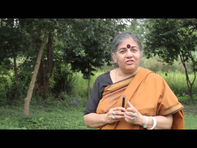 Un message de Vandana Shiva pour la liberté des semences au Luxembourg