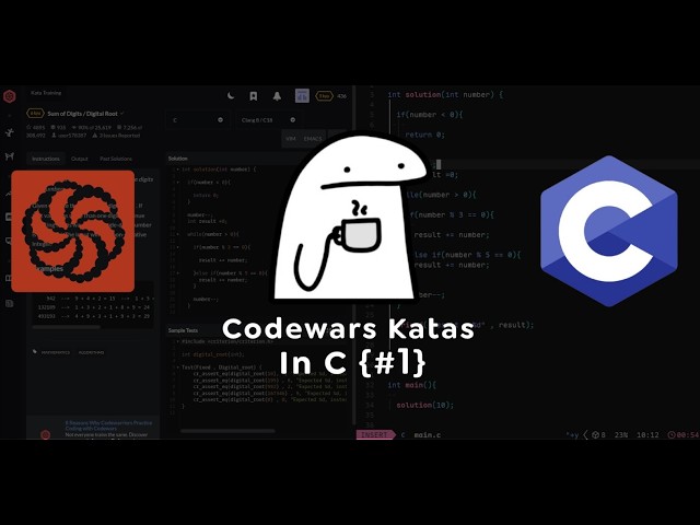 Solving 4 Codewars Kata in C  | 6kyu
