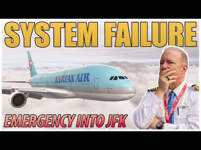 Korean Air A380 Declares PAN-PAN After Hydraulic Failure | Captain Steeeve