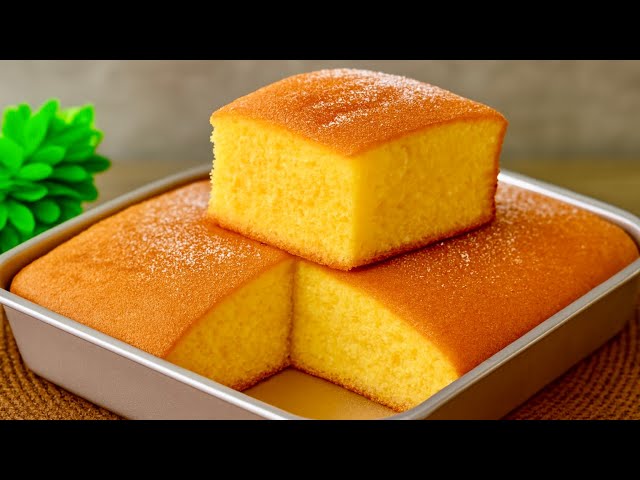 Milk cake in 5 minutes! Fluffy, Simple & Cheap 