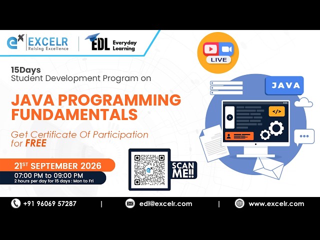 SDP on Java Programming Fundamentals Day 06