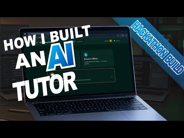 I Built an AI Tutor for a Hackathon — Here's How It Works 