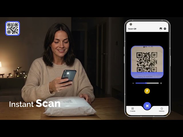 Fast QR Scanner App | Barcode Reader & QR Code Generator