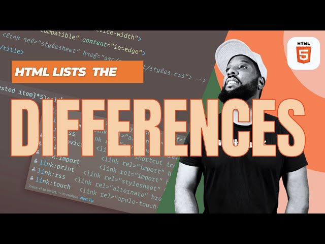 Ordered vs Unordered Lists in HTML — What’s the Difference? 🤔
