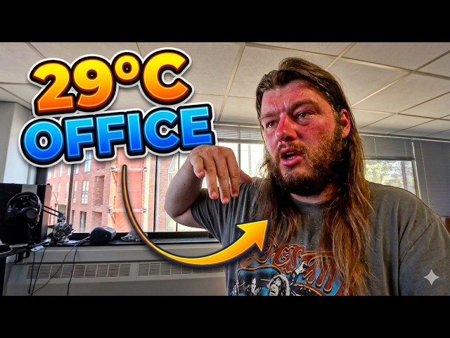 This OFFICE Is MELTING ME.. 29°C