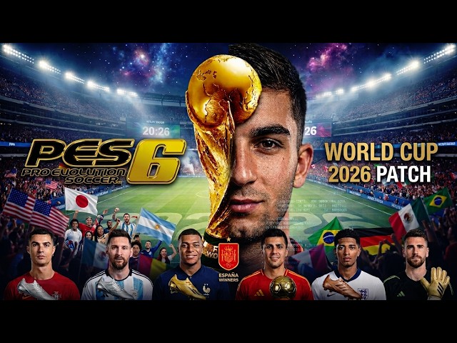 Download & Install PES 6 World Cup 2026 Patch on PC