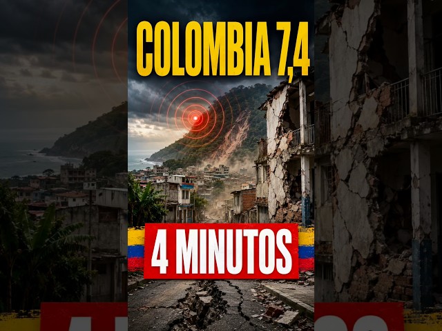 COLOMBIA 7,4: CUATRO MINUTOS QUE SACUDIERON AL PAÍS