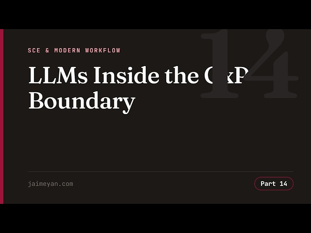 LLMs Inside the GxP Boundary | Clinical SP Bootcamp Part 14