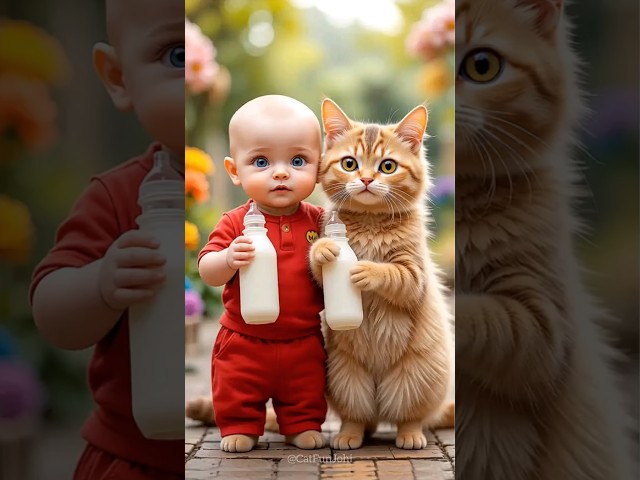 Cat Videos 🤣| #babydance #cutebaby #funnyanimals #cartoon #monkey #funnyvideo #viralshorts #990