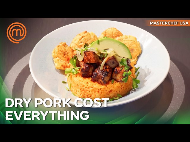 When Passion Isn't Enough to Save a Dry Pork Dish | MasterChef USA Season 13 Episode 4