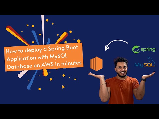 How to deploy a Spring Boot Application with MySQL Database on AWS in minutes | Spring Boot | AWS