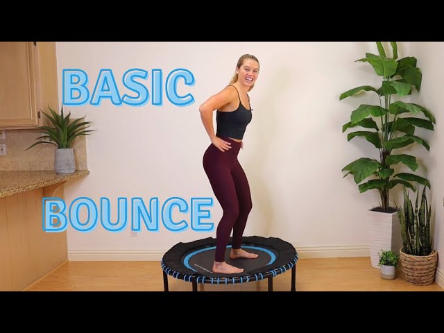 10 Min Beginner Mini Trampoline | Low Impact Cardio