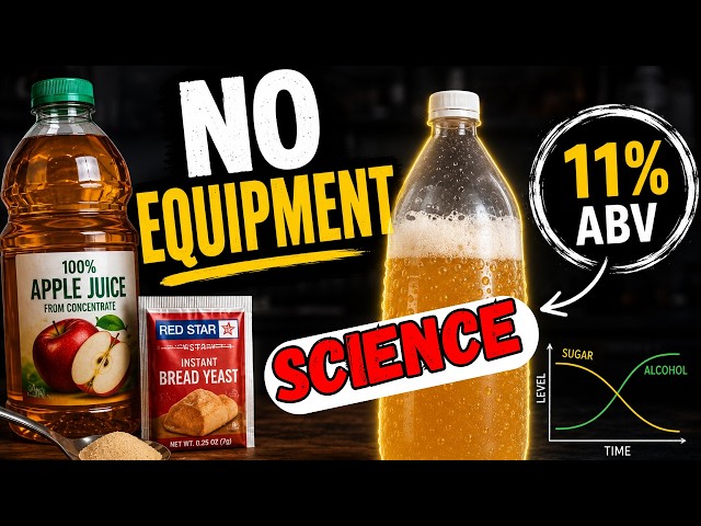 How To Make Strong Alcohol At Home (Science Explained)