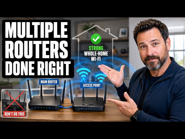 How to Set Up Multiple Routers on One Home Network