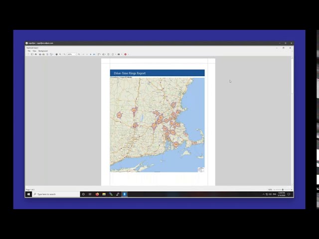 🗺️ Maptitude 2020 Webinar: Creating Drive Time Rings 🌎