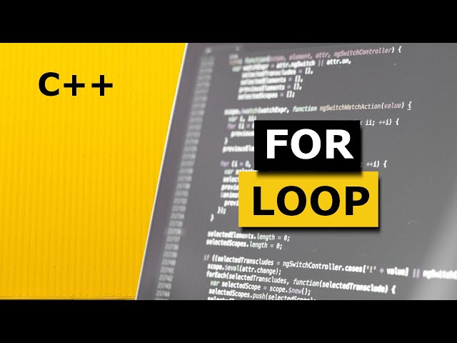 C++ tutorial for beginners - For loop