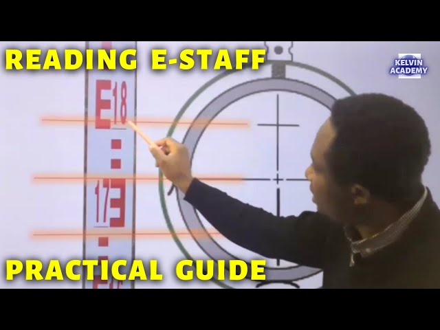 SURVEYING: What is the Top, Middle and Bottom Hairs STAFF Readings?