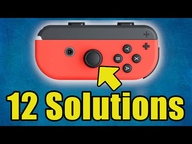 How to Fix Joy-Con Drift | Moving by Itself | Joycon Controller Repair for Nintendo Switch