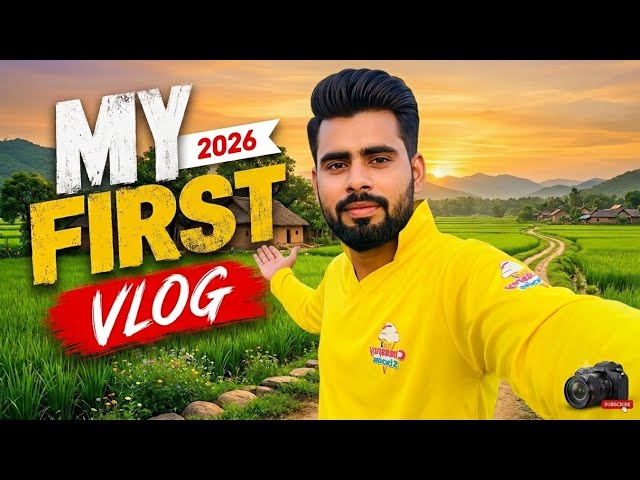 My First Vlog 2026 | 😍 Village Life in Sindh Pakistan | Ghulam Sindhi Vlogs