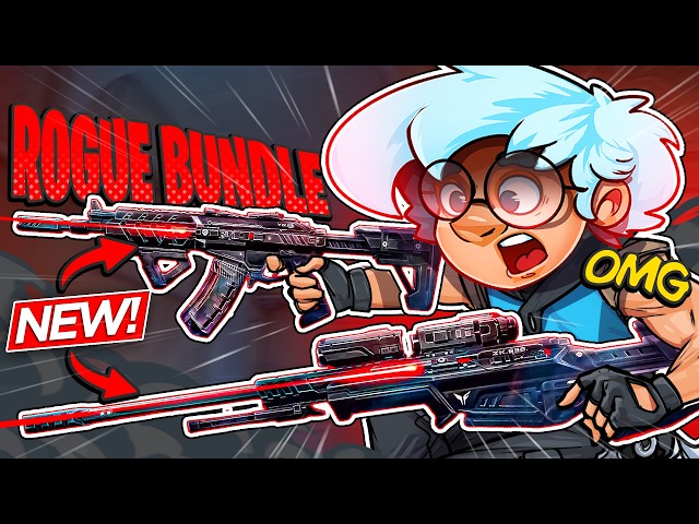 TenZ TESTS & REACTS TO *NEW* ROGUE BUNDLE (it's insane)