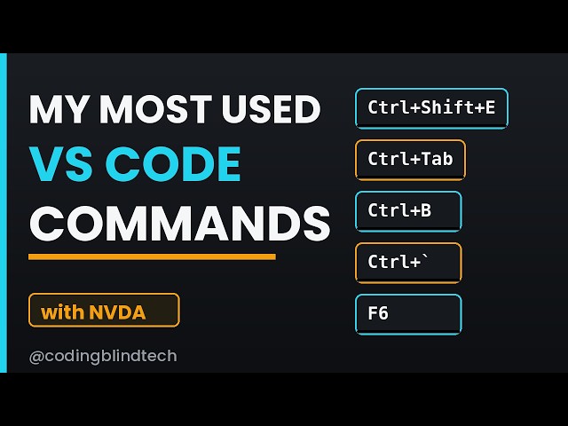 Learn My Most Used VS Code Commands