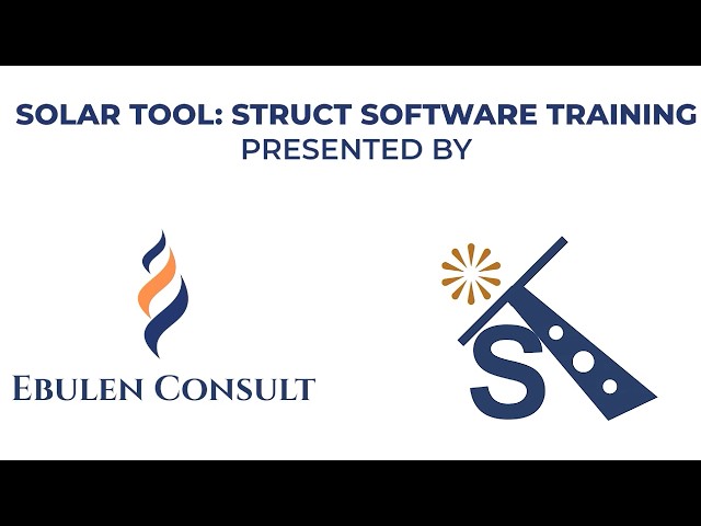SolarTool: Struct Software Training