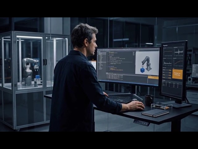 Late-Night Programmer Debugs Code and Completes a Successful Build | No Copyright | CC BY 4.0